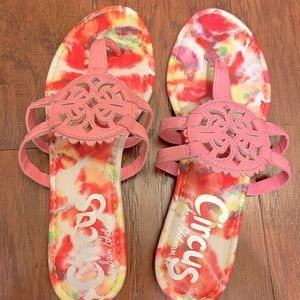 Circus by Sam Edelman Pink Floral Sandals